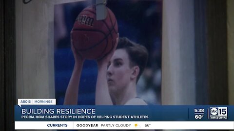 Peoria mom working to ‘build resilience’ within athletic programs after son's death