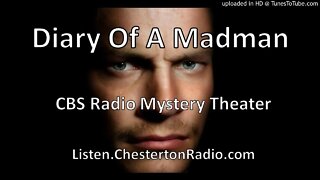 Diary Of A Madman - CBS Radio Mystery Theater
