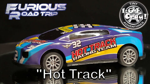 "Hot Track" in Blue- Model by Furious Road Trip