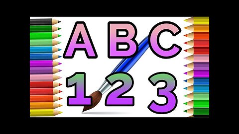 Abc 123 writing for children | kids learning videos | alphabet writing a to z for toddlers