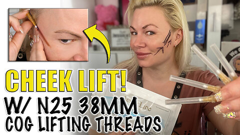 Cheek Lift w/ N25 38mm Cog Lifting Threads, Acecosm | Code Jessica10 saves you money!