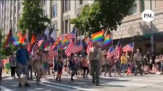 Boy & Girl Scouts Forced To March In Seattle Grooming Pride Parade - HaloNews