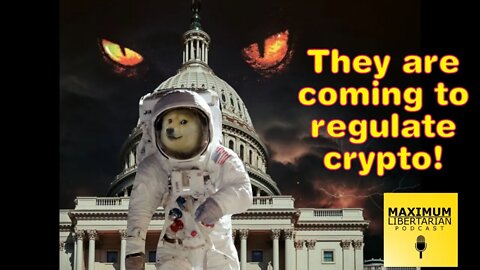 Government says regulate crypto & Elon says Doge will hit "What?"