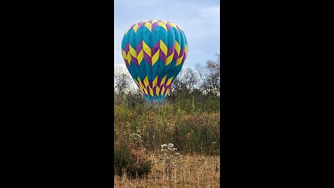 Preacher Rd flight in a Hot Air Balloon