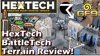 HexTech BattleTech Scale Terrain Preview and Review