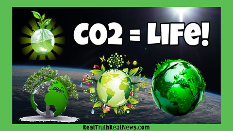 🌎🪴 "The C02 Famine" ~ What the Planet Really Needs Right Now is MORE C02 Because it's the "Gas of Life"! 🌿