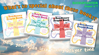 The Newest Rosary Books for Your Family! Making family prayer time fun!