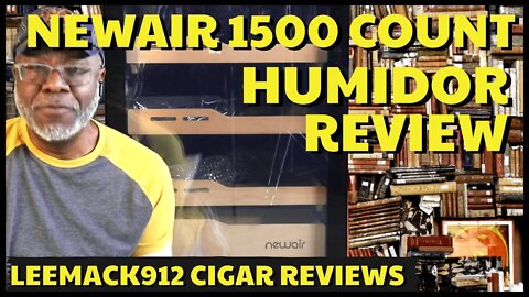 Newair 1,500 Count Electric Cigar Humidor, Opti-Temp™Heating and Cooling | #leemack912 Cigar Review