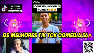 YURI REAGINDO OS MELHORES TIK TOK DE COMÉDIA - TENTE NÃO RIR! #36 | SemZero