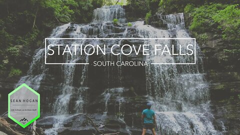 Station Cove Falls, SC -- 4K Cinematic