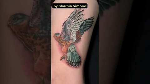 Stunning Work By Sharnia Simone #shorts #tattoos #inked #youtubeshorts