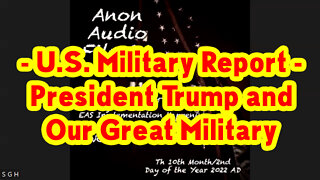 President Trump and Our Great Military October 2022..