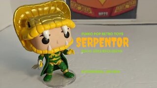 Funko Pop Retro Toys SERPENTOR G.I. Joe (#107) Review - SDCC 2022 Exclusive - Rodimusbill Review