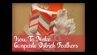 CopyCat Recipes How to Make Gumpaste Ostrich Feathers cooking recipe food recipe Healthy recipes