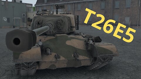 Pershings bigger brother. (T26E5 in WarThunder)