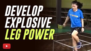 Develop Explosive Leg Power with Plyometric Exercises - Badminton Lesson from Coach Nik Azfar