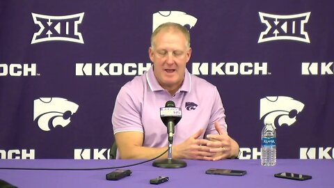 Kansas State Football | Chris Klieman on the Wildcats' new quality control coaches and analysts