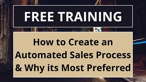 How to Create an Automated Sales Process & why it's the Most Preferred & Effective Strategy
