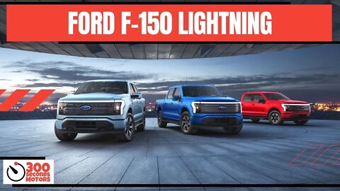 The truck of the future is here ALL ELECTRIC FORD F-150 LIGHTNING