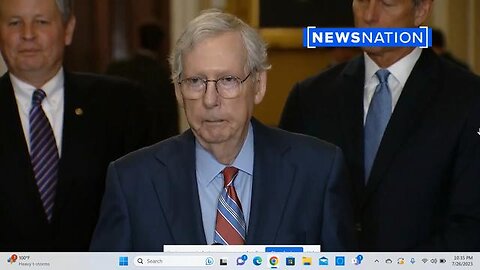 Shocking Video: Mitch McConnell Stops Speaking, Freezes, During Senate Speech