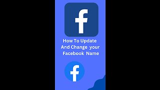 How to update and Change your Facebook Name
