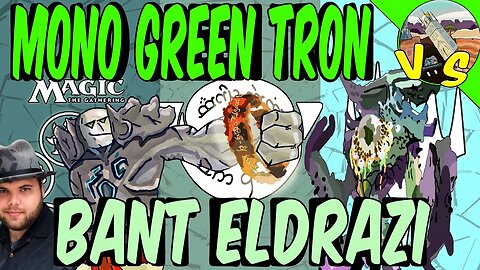 Mono Green Tron VS Bant Eldrazi｜An Old Archetype Returns No Audio ｜Magic the Gathering Online｜Modern