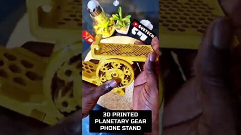 Cool 3D Printed Planetary Gear Phone Stand #shorts #3dprinting #gear #phonestand