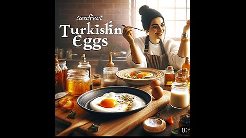 Delicious Turkish Eggs at Home - Easy Çilbir Recipe