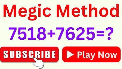 संख्याओं को जोड़ने की Megic method | Additio | sum | jodna | maths | mathematics