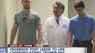 Facebook post leads to life changing kidney transplant
