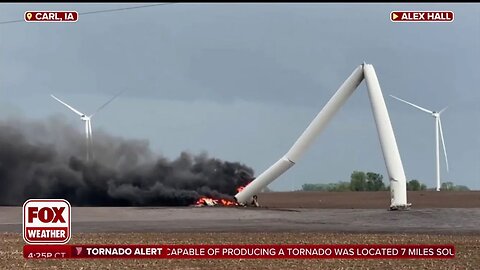 'Green' Energy Fail: Multiple Iowa Tornadoes Wrecking Windmills