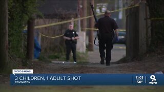 Police: 3 children, 1 adult shot in Covington