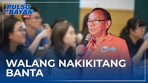 Governor Mamba, walang nakikitang banta mula sa Chinese students sa Cagayan