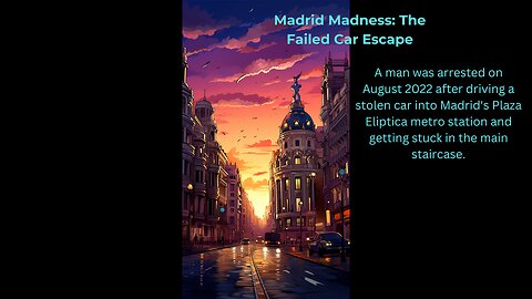 Madrid Madness: The Failed Car Escape
