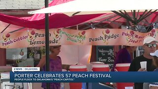 Porter Celebrates 57th Peach Festival