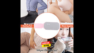 Portable Heating Pad Belt Period Comes To Relieve Gift For Girlfriend Care Relief Cordlessportable