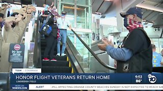 Honor Flight San Diego returns from trip, veterans reflect on experience
