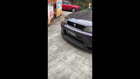 R32 GTR and R33 GTR at Cars and Coffee Brisbane