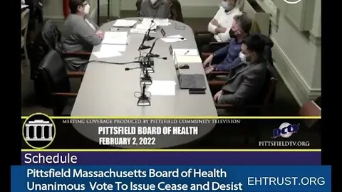 First known Board of Health in USA to issue cease and desist for #celltower Pittsfield MA