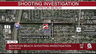 Boynton Beach police investigating early morning shooting