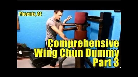 Comprehensive Wing Chun Wooden Dummy Part 3 -Wing Chun in Phoenix