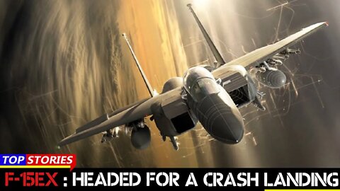 F-5EX Heading for Crash Landing