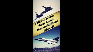 3 Unbelievable Facts About Modern Military Aircraft