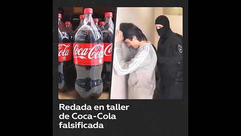 Policía realiza una redada en una planta de Coca-Cola falsificada cerca de Moscú