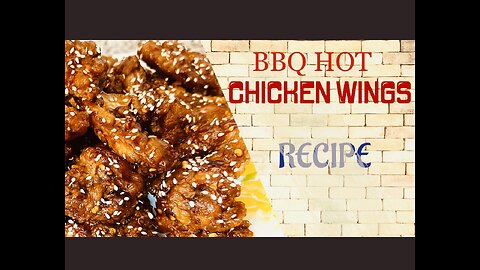 Bbq hot chicken wings | Recipe| Fire hot wings | korean chicken wings| knife N chops