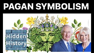 Pagan Green Man appears on invitation to King Charles III Coronation