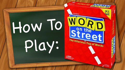 How to play Word on the Street