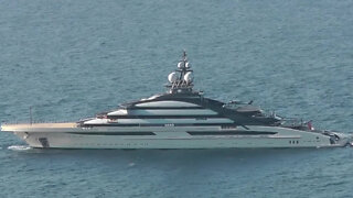 Watch: Russian Superyacht destined for Cape Town goes under the radar