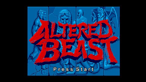 Altered Beast Arcade Gameplay