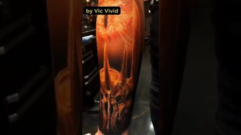 Stunning work Vic Vivid #shorts #tattoos #inked #youtubeshorts